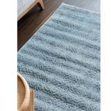 Costa Grey Ornate Transitional Textured Rug