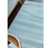 Costa Silver Ornate Transitional Textured Rug