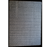 Callavi Charcoal Box Pattern Flatweave Rug