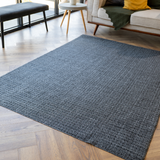 Callavi Charcoal Modern Black Dots Rug