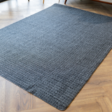 Callavi Charcoal Modern Black Dots Rug