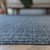 Callavi Charcoal Modern Black Dots Rug