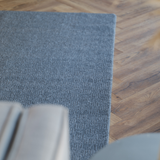 Callavi Grey Box Pattern Flatweave Rug