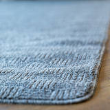 Callavi Grey Box Pattern Flatweave Rug