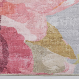 Carmie Rose Pink Floral Rug