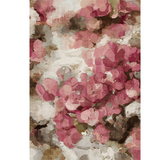 Carmie Rose Pink and Beige Blossom Rug