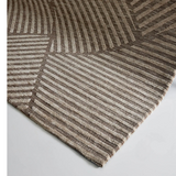 Isla Brown Linear Grid Rug