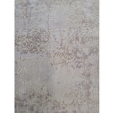 Costa Pink Taupe Ornate Embossed Textured Rug