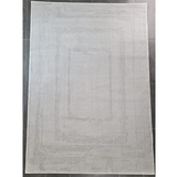 Costa Modern Textured Silver Rug