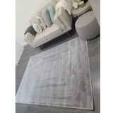 Costa Modern Textured Grey Rug