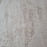 Costa Pink Taupe Ornate Medallion Bordered Rug