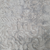 Costa Grey Ornate Transitional Textured Rug