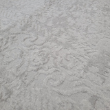 Costa Silver Ornate Transitional Textured Rug