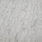 Costa Silver Abstract Lines Textured Rug