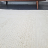 Costa Modern Textured Ivory Cream Rug