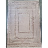 Costa Modern Textured Pink Taupe Rug