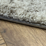 Cresta Beige Swirl Loop Lines Rug