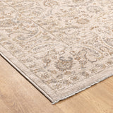 Del Sage Natural Ornate Transitional Rug