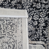 Diana Cream Black Medallion Transitional Rug