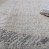 Diana Cream Beige Abstract Shapes Rug