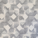 Diana Grey Chevron Geometric Modern Rug