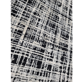 Diana Black Stripe Abstract Rug