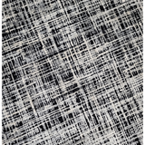 Diana Black Stripe Abstract Rug