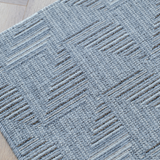 Diana Light Grey Angular Arrow Geometric Rug