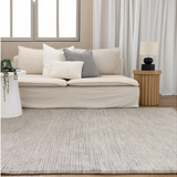Evie Grey Wool Rug