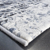 Eden Blue Grey Vintage Medallion Rug