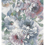 Eden Cream Grey Modern Floral Rug