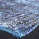 Eden Navy Distressed Abstract Rug