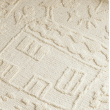 Isla Ivory Kids Textured Wool Rug