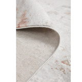 Emira Beige Grey Floral Medallion Rug