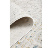 Emira Green Off White Ornate Medallion Rug