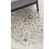 Emira Green Off White Ornate Medallion Rug