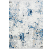 Emira Navy Grey Abstract Rug