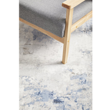 Emira Navy Grey Abstract Rug