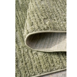Emma Dark Green Linear Textured Rug