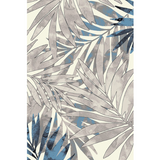 Freedom Blue Multicoloured Tropical Pattern Rug
