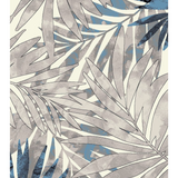 Freedom Blue Multicoloured Tropical Pattern Rug