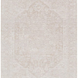 Hera Beige Distressed Medallion Rug