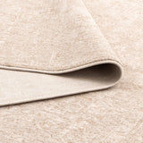 Hera Beige Distressed Medallion Runner Rug (Premium Tassel Edge)