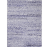 Halo Blue Loop Pattern Wool Blend Rug