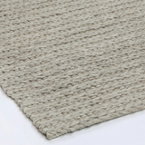 Halo Camel Brown Braided Pattern Wool Blend Rug