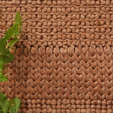 Halo Copper Multi Pattern Wool Blend Rug