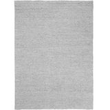 Halo Grey Braided Pattern Wool Blend Rug