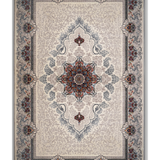 Hive Cream Ornate Medallion Rug