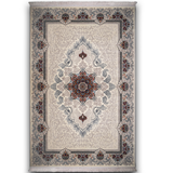 Hive Cream Ornate Medallion Rug