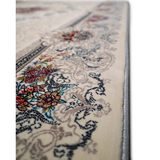 Hive Cream Ornate Medallion Rug